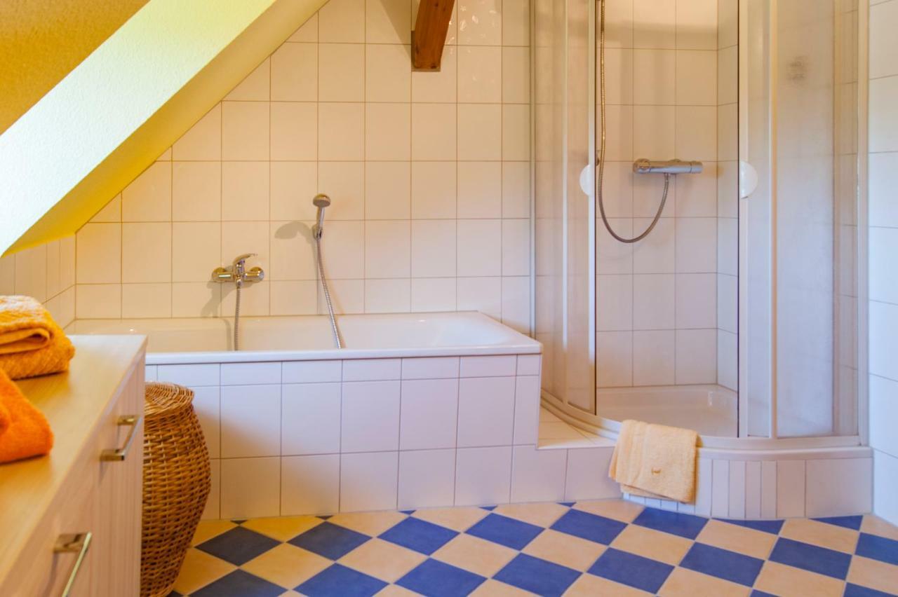 Dreiseitenhof Ferienwohnung Kuenzel Tharandt Exterior photo
